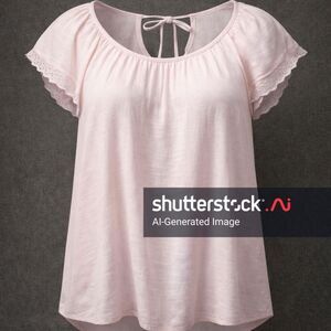 Lc-lauren-conrad Women's Pink Blouse